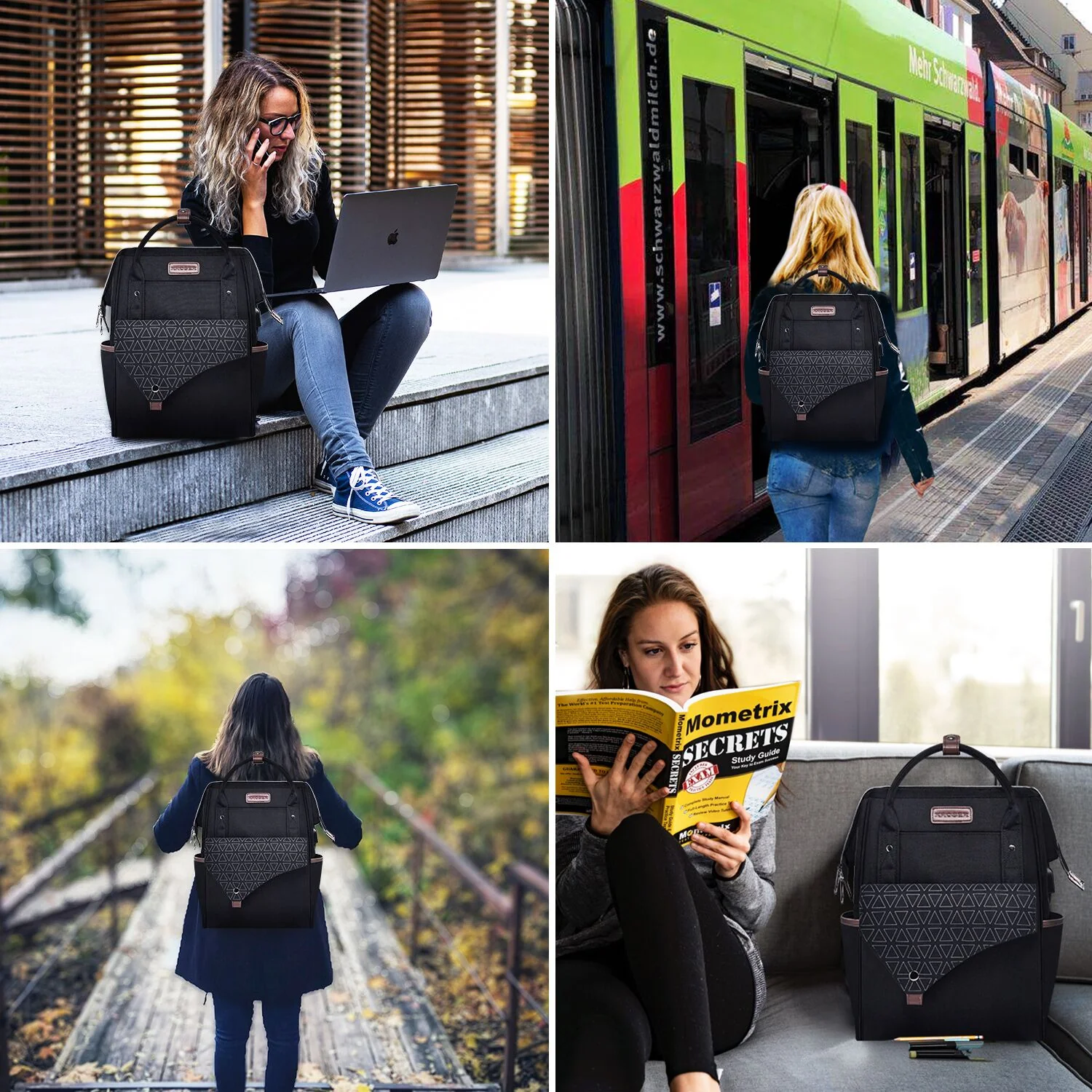 KROSER 15.6" Laptop Backpack with USB Port - Image 9