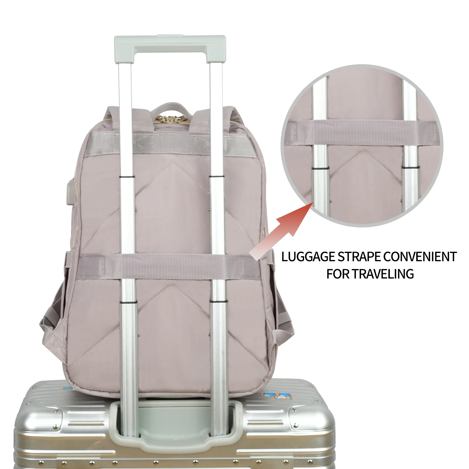 KROSER 15.6" Laptop Backpack with USB Port - Image 11