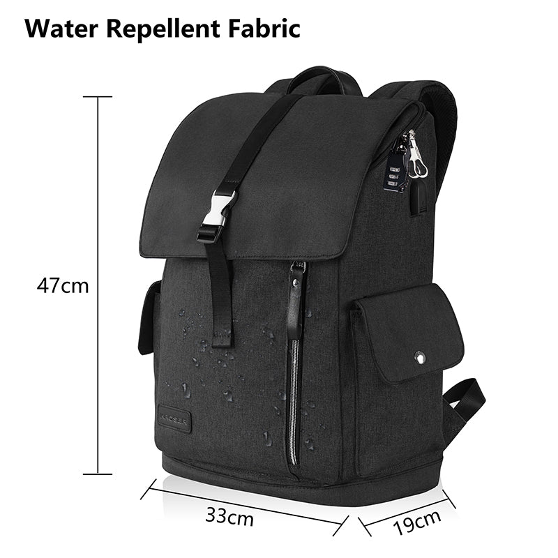 KROSER 17.3" Travel Laptop Backpack with USB Port - Image 3