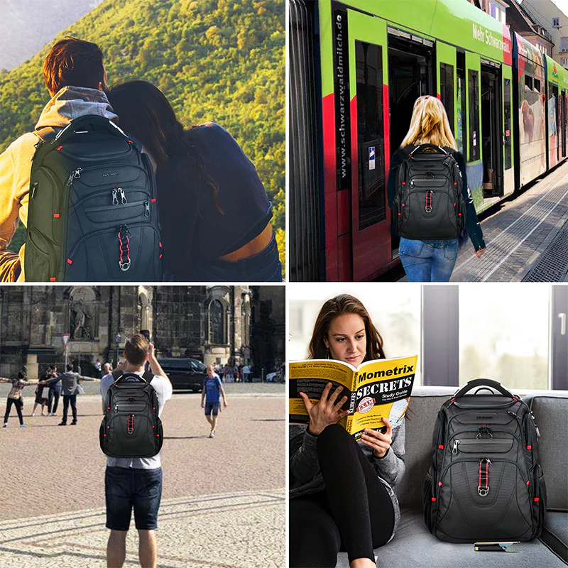 KROSER 17.3" TSA Travel Laptop Backpack with USB & RFID - Image 7