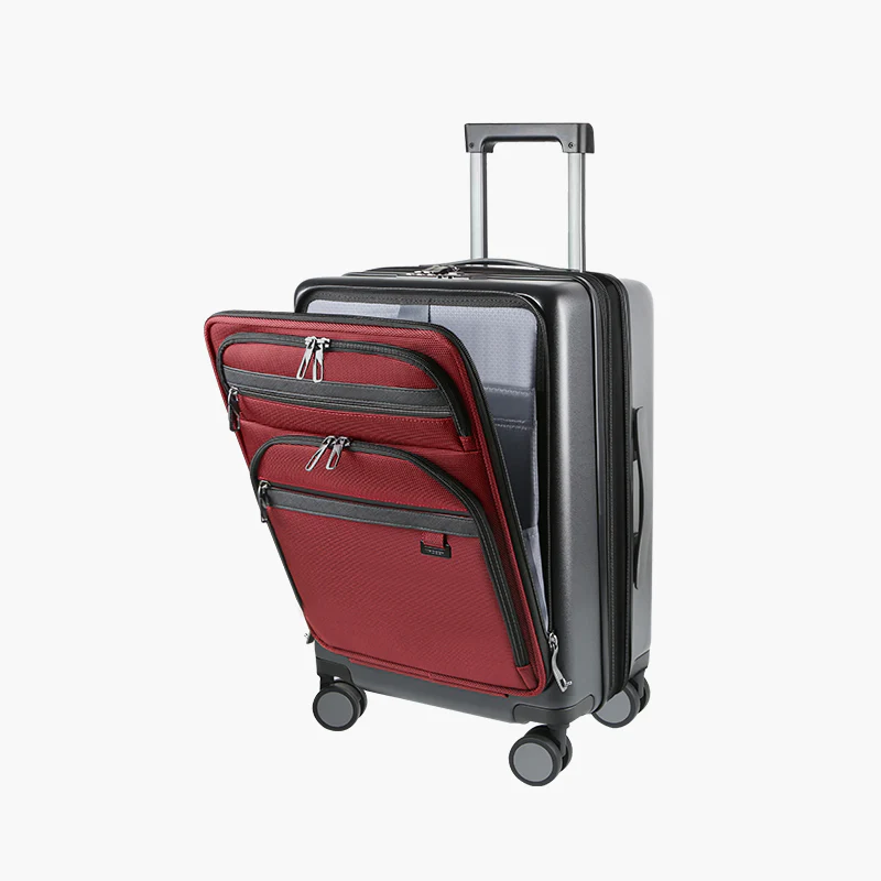 KROSER 20" Expandable Carry-On Luggage with Front Pocket - Image 3