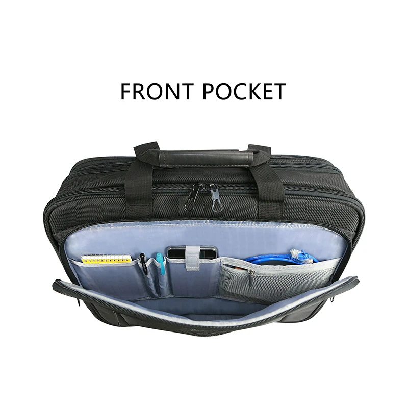 KROSER 18" Expandable Laptop Briefcase - Image 3