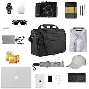 KROSER 17.3" Expandable Laptop Briefcase - Image 7