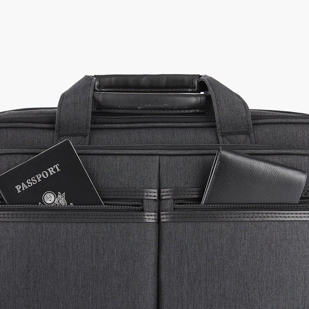 KROSER 17.3" Expandable Laptop Briefcase with RFID - Image 7