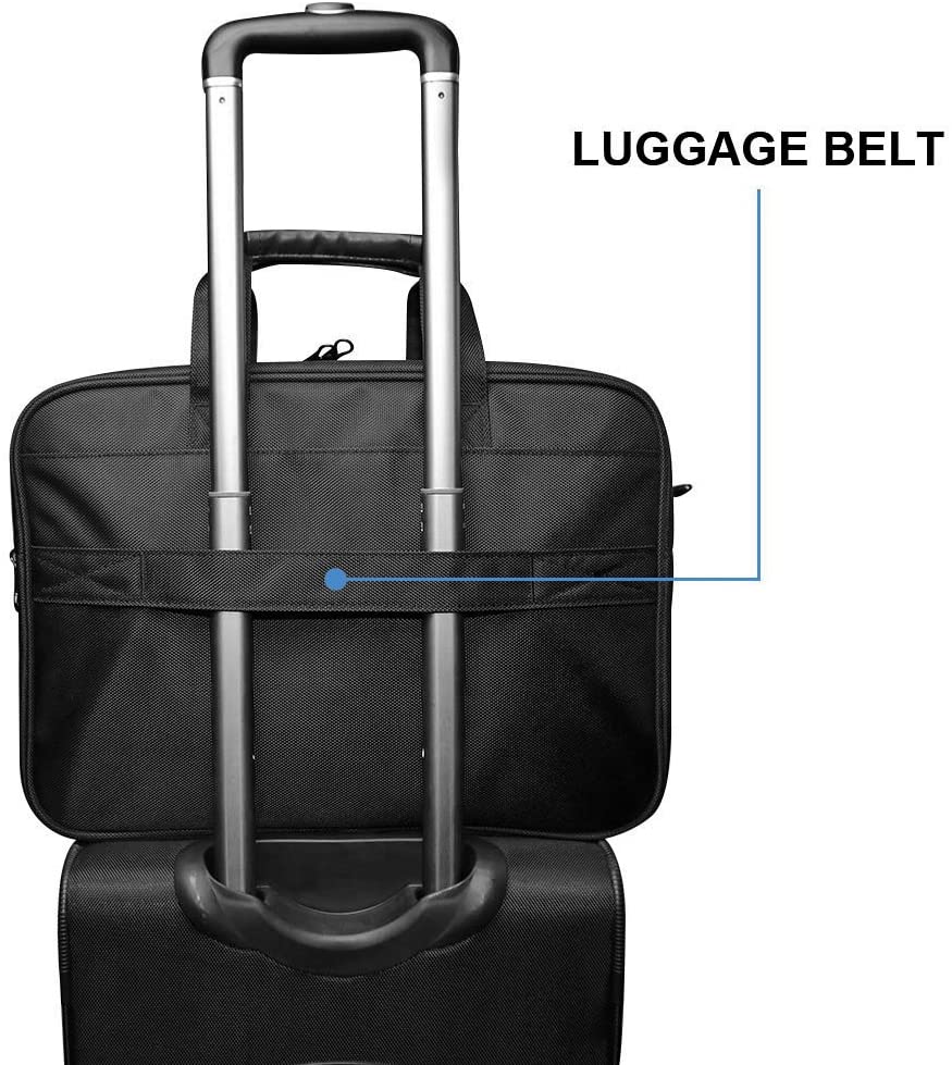 KROSER 17.3" Expandable Laptop Briefcase with RFID - Image 6
