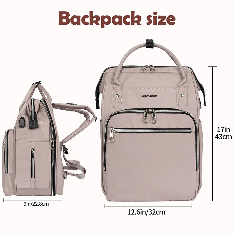 KROSER Foldable Diaper Backpack with Changing Station - Image 7