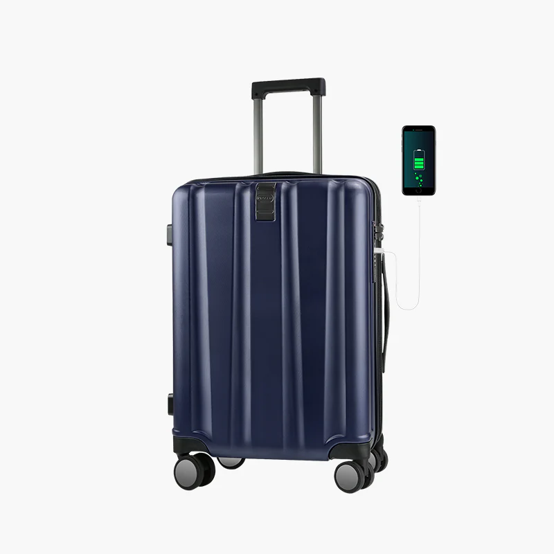 KROSER 20" Hardside Expandable Carry-On Luggage with USB & TSA Lock