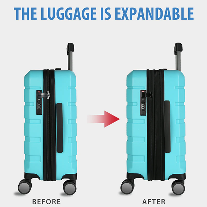 KROSER 20" Hardside Expandable Carry-On Luggage with TSA Lock - Image 3