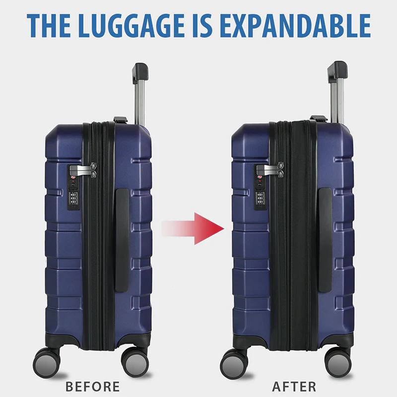 KROSER 20" Hardside Expandable Carry-On Luggage with TSA Lock - Image 4