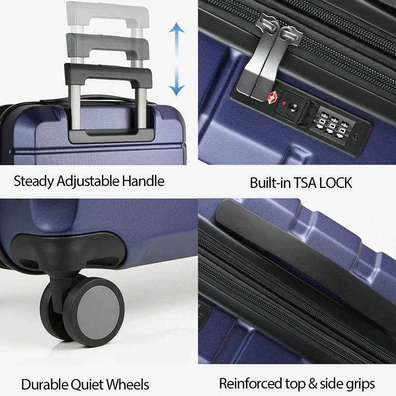 KROSER 20" Hardside Expandable Carry-On Luggage with TSA Lock - Image 5