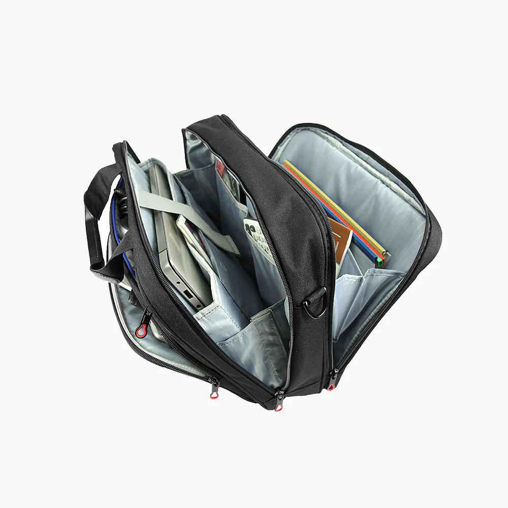 KROSER 15.6" Laptop Briefcase Messenger Bag - Image 3