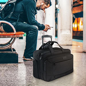 KROSER 17.3" Rolling Laptop Bag - Image 6