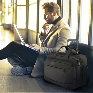 KROSER 17.3" Rolling Laptop Bag - Image 7