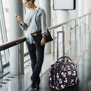 KROSER 15.6" Rolling Laptop Briefcase - Image 7