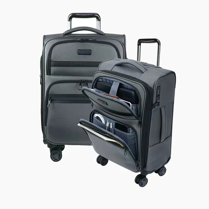 KROSER 20" Softside Expandable Carry-On Luggage with USB & TSA Lock - Image 9