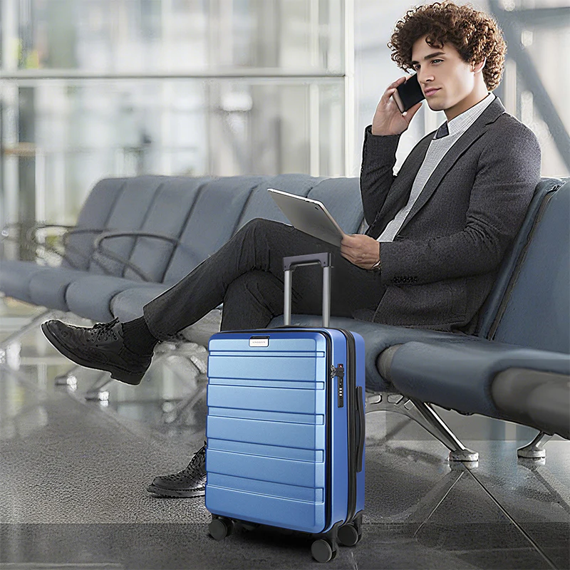 KROSER 20" Top-Loading Carry-On Luggage with USB & TSA Lock - Image 7