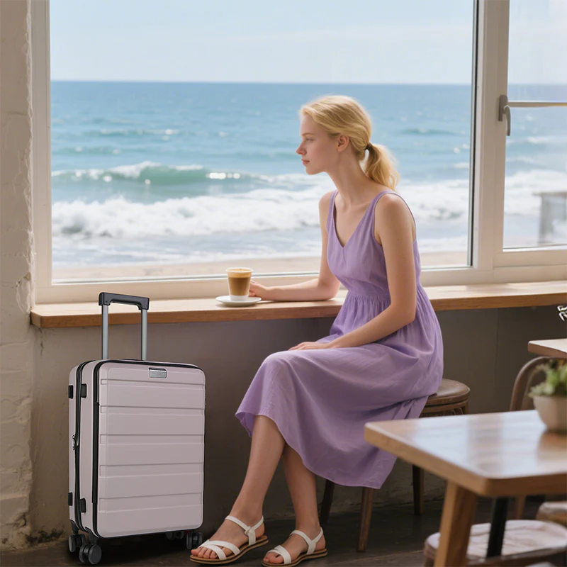 KROSER 20" Top-Loading Carry-On Luggage with USB & TSA Lock - Image 5