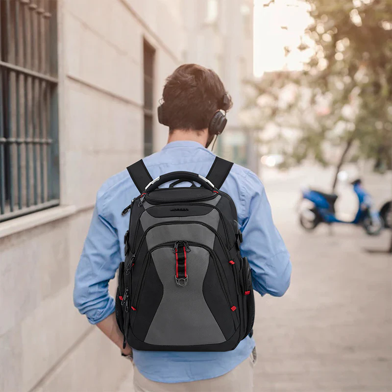 KROSER 17.3" Travel Laptop Backpack with Hard Shell & RFID - Image 6